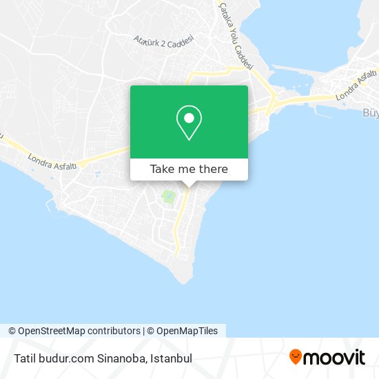 Tatil budur.com Sinanoba map