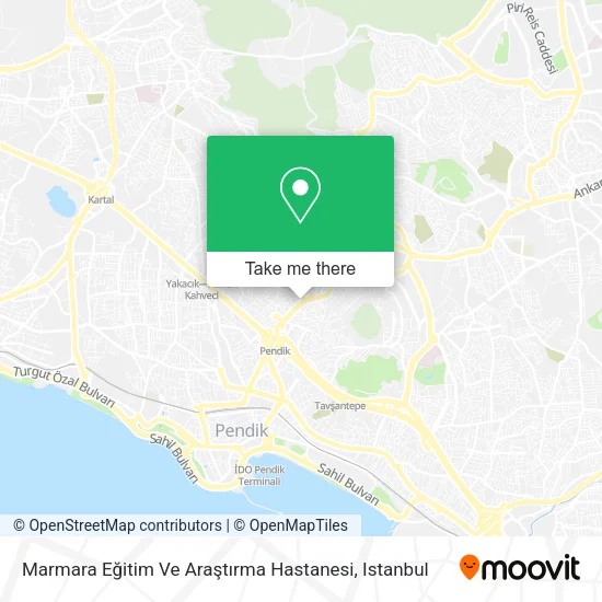 Marmara Eğitim Ve Araştırma Hastanesi map