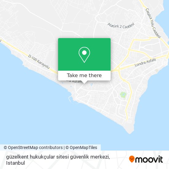 güzelkent hukukçular sitesi güvenlik merkezi map