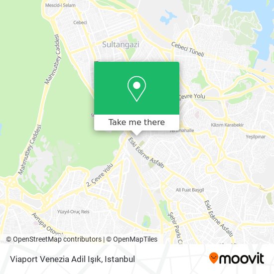 Viaport Venezia Adil Işık map