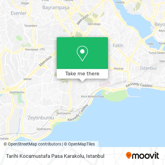 Tarihi Kocamustafa Pasa Karakolu map