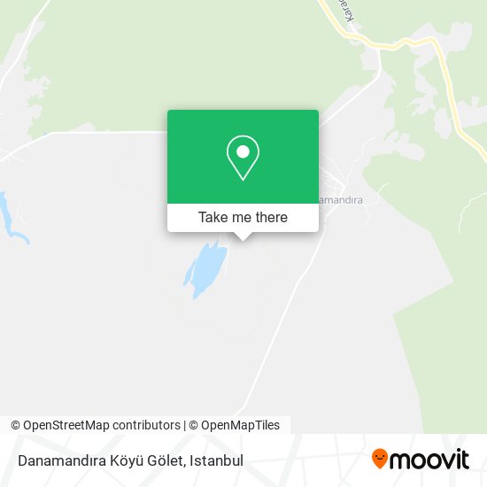 Danamandıra Köyü Gölet map