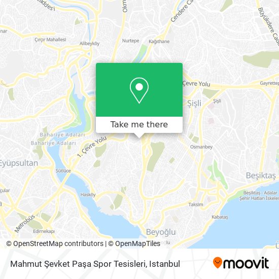 Mahmut Şevket Paşa Spor  Tesisleri map