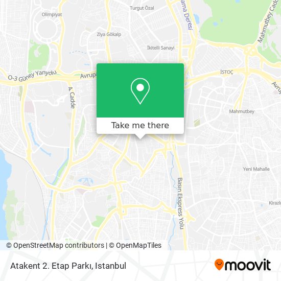Atakent 2. Etap Parkı map