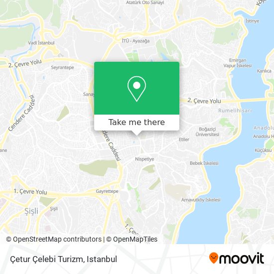 Çetur Çelebi Turizm map