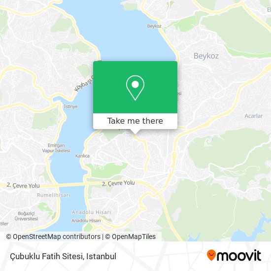 Çubuklu Fatih Sitesi map