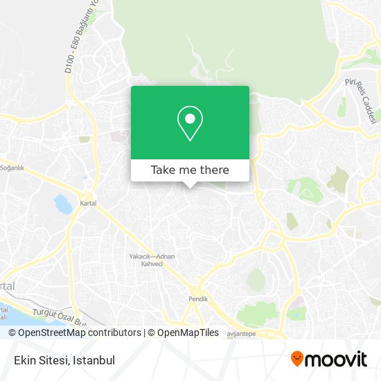 Ekin Sitesi map