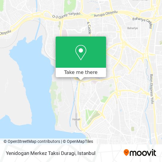 Yenidogan Merkez Taksi Duragi map