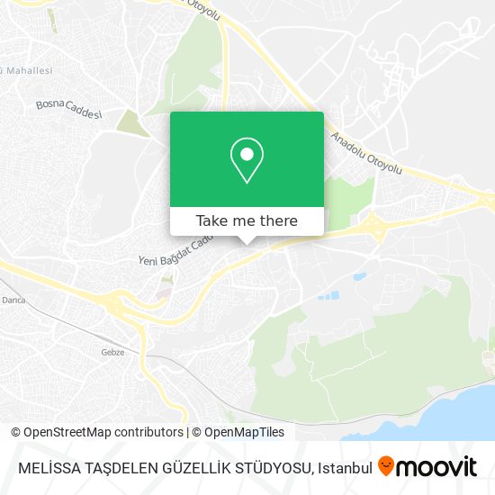 MELİSSA TAŞDELEN GÜZELLİK STÜDYOSU map
