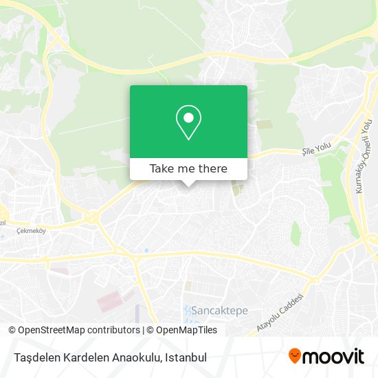 Taşdelen Kardelen Anaokulu map