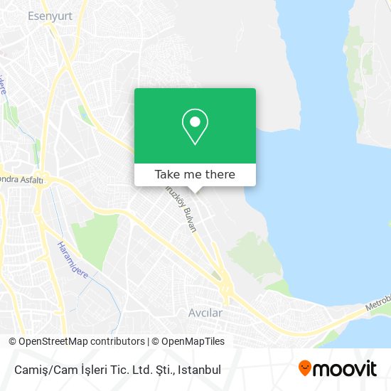 Camiş / Cam İşleri Tic. Ltd. Şti. map