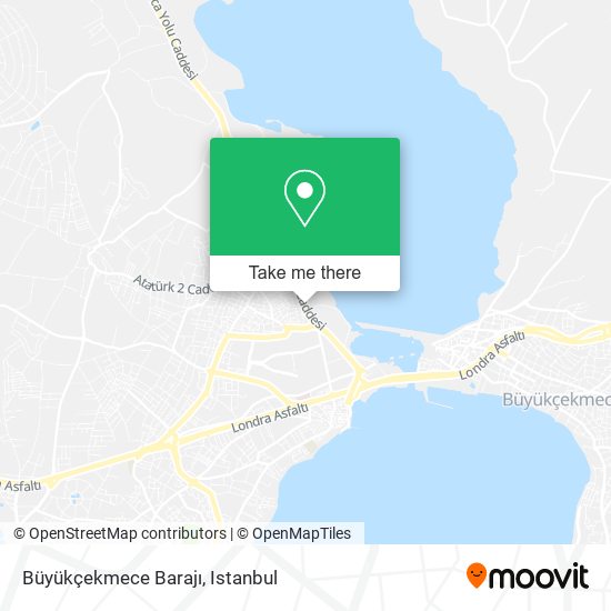 Büyükçekmece Barajı map