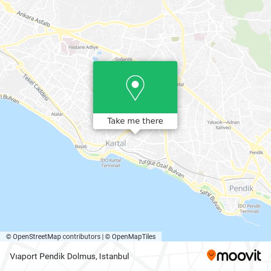 Vıaport Pendik Dolmus map