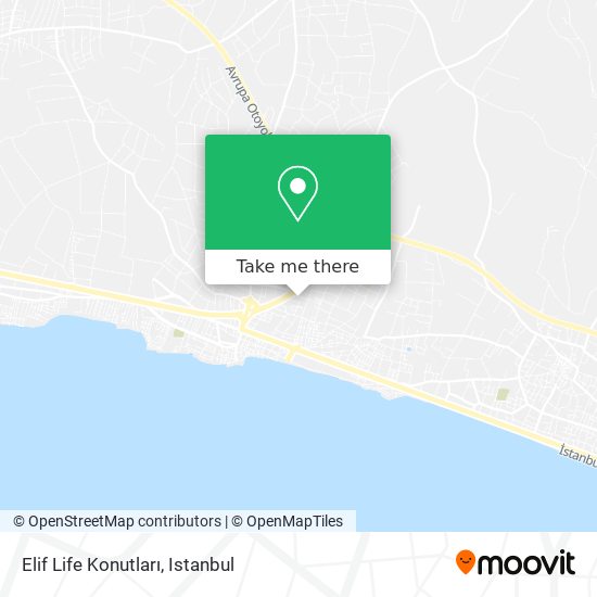 Elif Life Konutları map