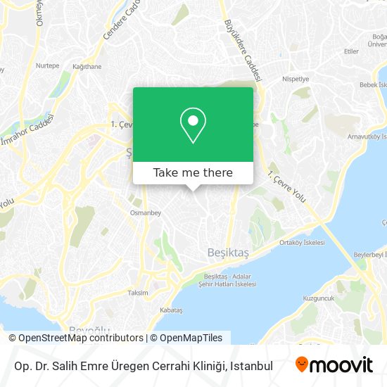 Op. Dr. Salih Emre Üregen Cerrahi Kliniği map