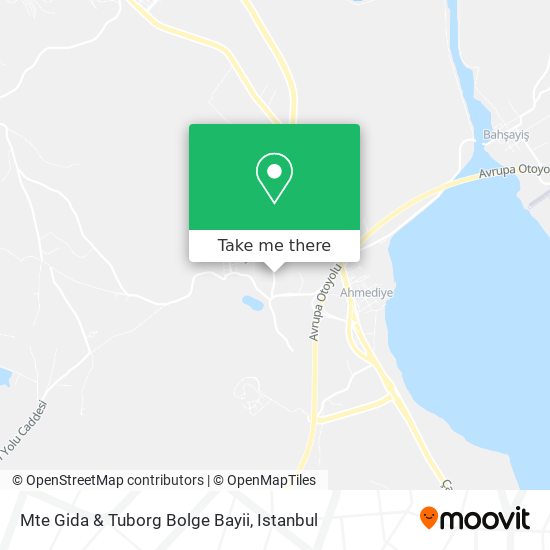 Mte Gida & Tuborg Bolge Bayii map