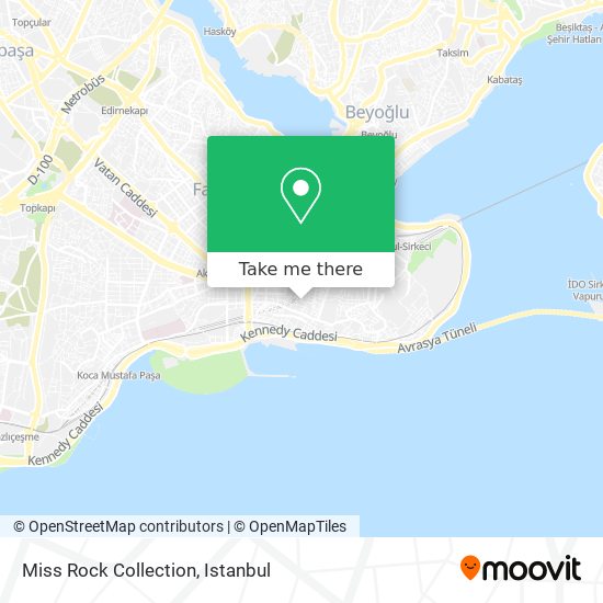 Miss Rock Collection map
