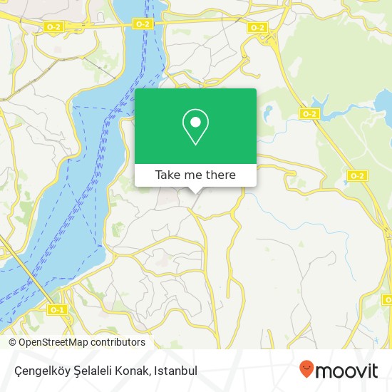 Çengelköy Şelaleli Konak map