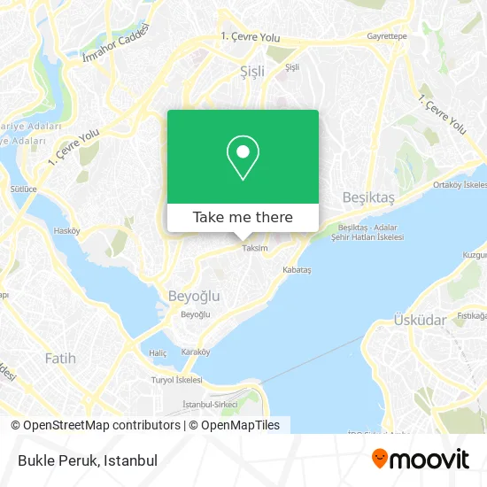 Bukle Peruk map