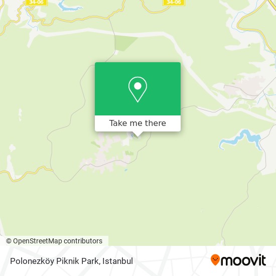 Polonezköy Piknik Park map