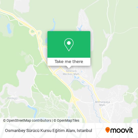 Osmanbey Sürücü Kursu  Eğitim Alanı map