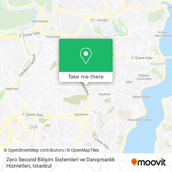 Zero Second Bilişim Sistemleri ve Danışmanlık Hizmetleri map