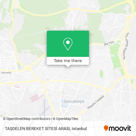 TAŞDELEN BEREKET SİTESİ ARASI map