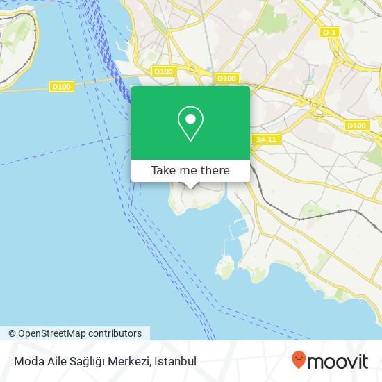 Moda Aile Sağlığı Merkezi map