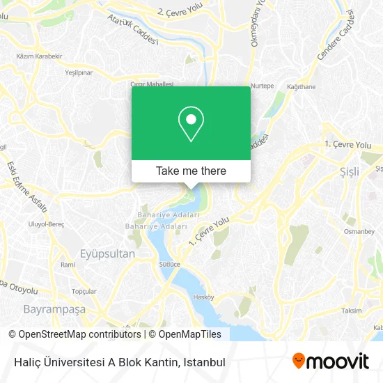 Haliç Üniversitesi A Blok Kantin map