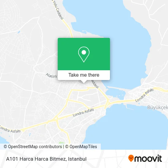 A101 Harca Harca Bitmez map