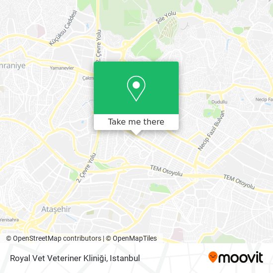 Royal Vet Veteriner Kliniği map