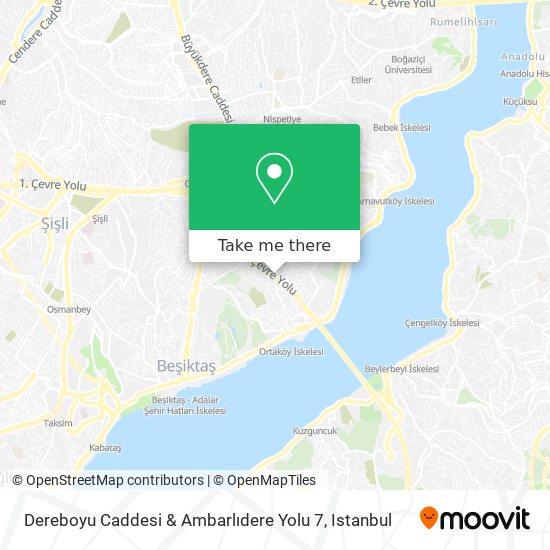 ￼￼ Dereboyu Caddesi & Ambarlıdere Yolu 7 map