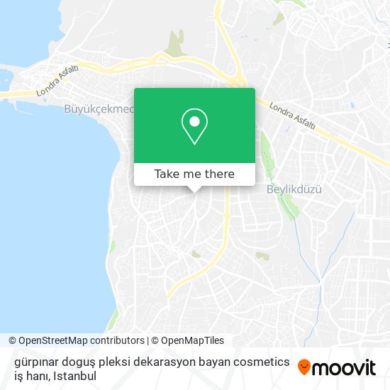 gürpınar doguş pleksi dekarasyon bayan cosmetics iş hanı map