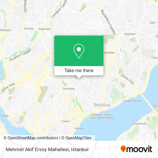 Mehmet Akif Ersoy Mahallesi map