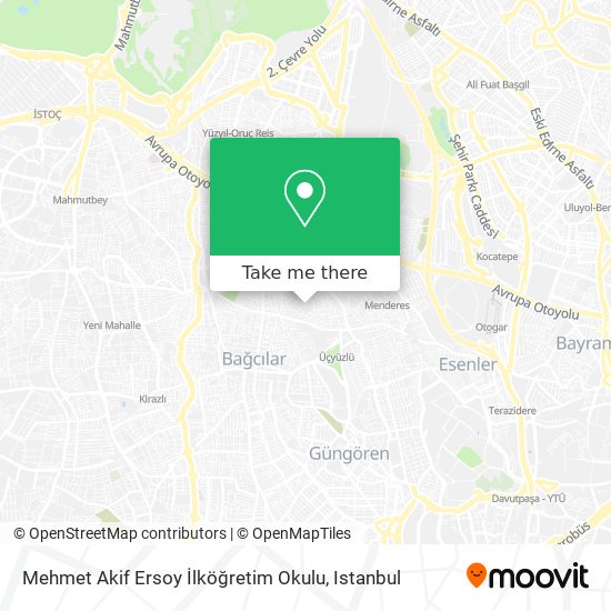 Mehmet Akif Ersoy İlköğretim Okulu map
