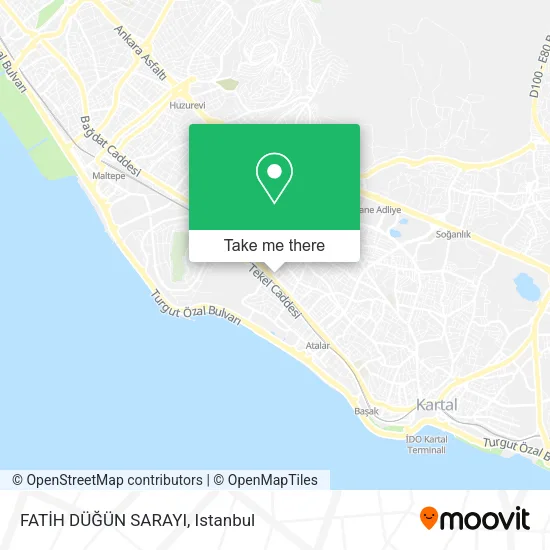 FATİH DÜĞÜN SARAYI map