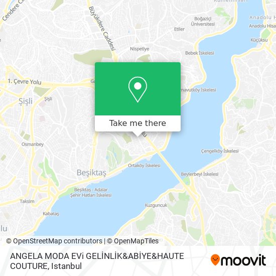 ANGELA MODA EVi GELİNLİK&ABİYE&HAUTE COUTURE map