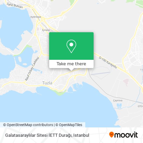 Galatasaraylılar Sitesi İETT Durağı map