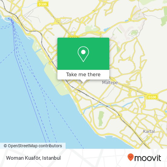 Woman Kuaför map