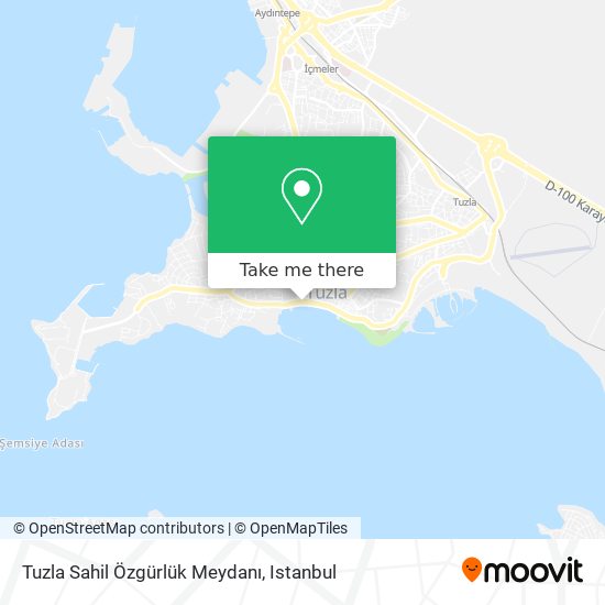 Tuzla Sahil Özgürlük Meydanı map