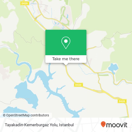 Tayakadin-Kemerburgaz Yolu map