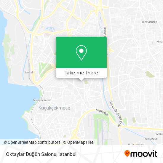 Oktaylar Düğün Salonu map