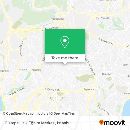 Gültepe Halk Eğitim Merkezi map