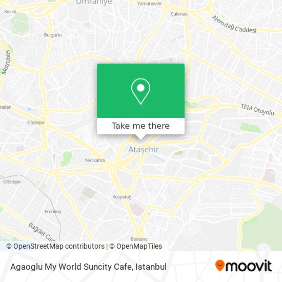 Agaoglu My World Suncity Cafe map
