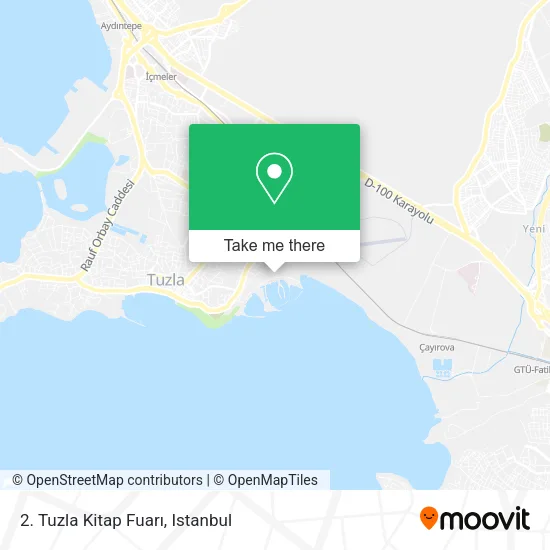 2. Tuzla Kitap Fuarı map