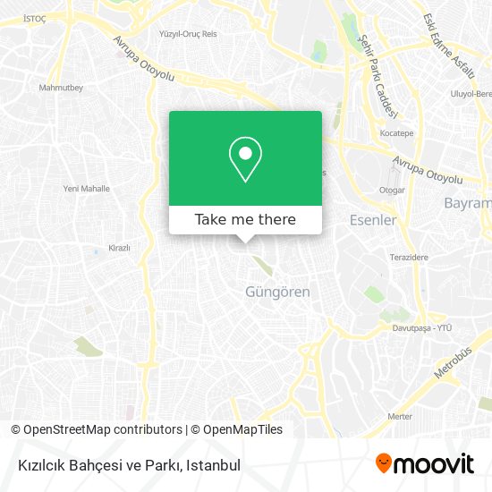 Kızılcık Bahçesi ve Parkı map