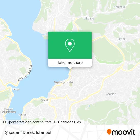 Şişecam Durak map