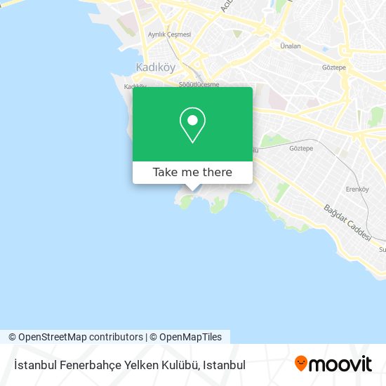 İstanbul Fenerbahçe Yelken Kulübü map