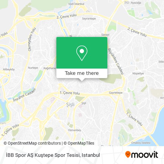 İBB Spor AŞ Kuştepe Spor Tesisi map