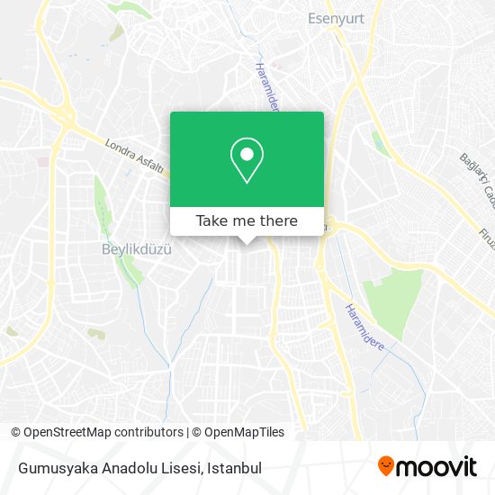Gumusyaka Anadolu Lisesi map
